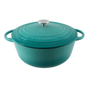 Pyrolux PYROCHEF Round French Oven Aqua Marine — 28cm/6L