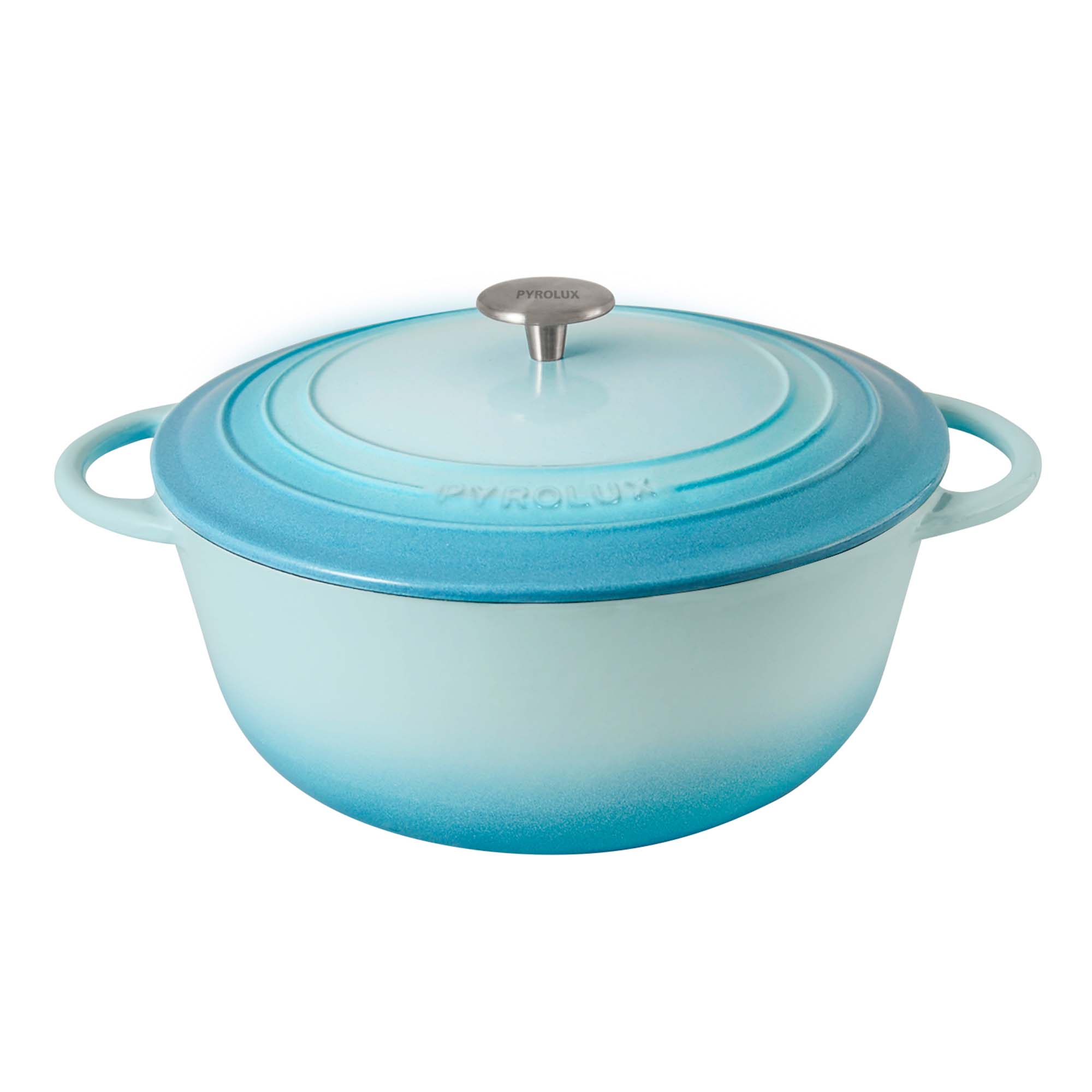 Pyrolux PYROCHEF Round French Oven Duck Egg Blue — 26cm/5L