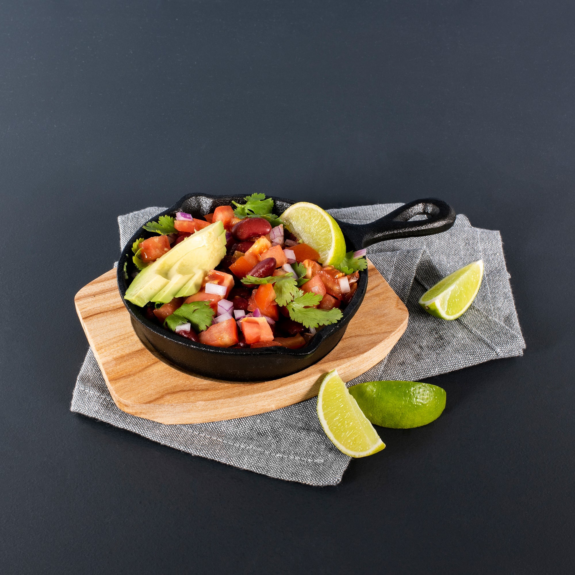 Pyrolux PYROCAST Skillet With Maple Tray — 13.5cm