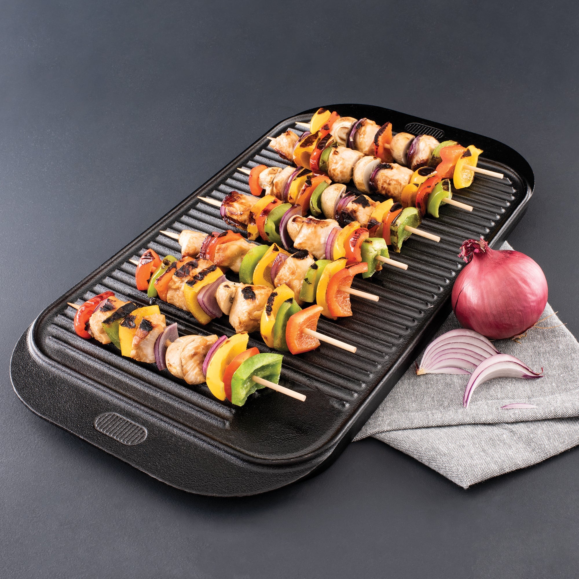 Pyrolux PYROCAST Rectangular Grill Tray — 48cm x 26cm