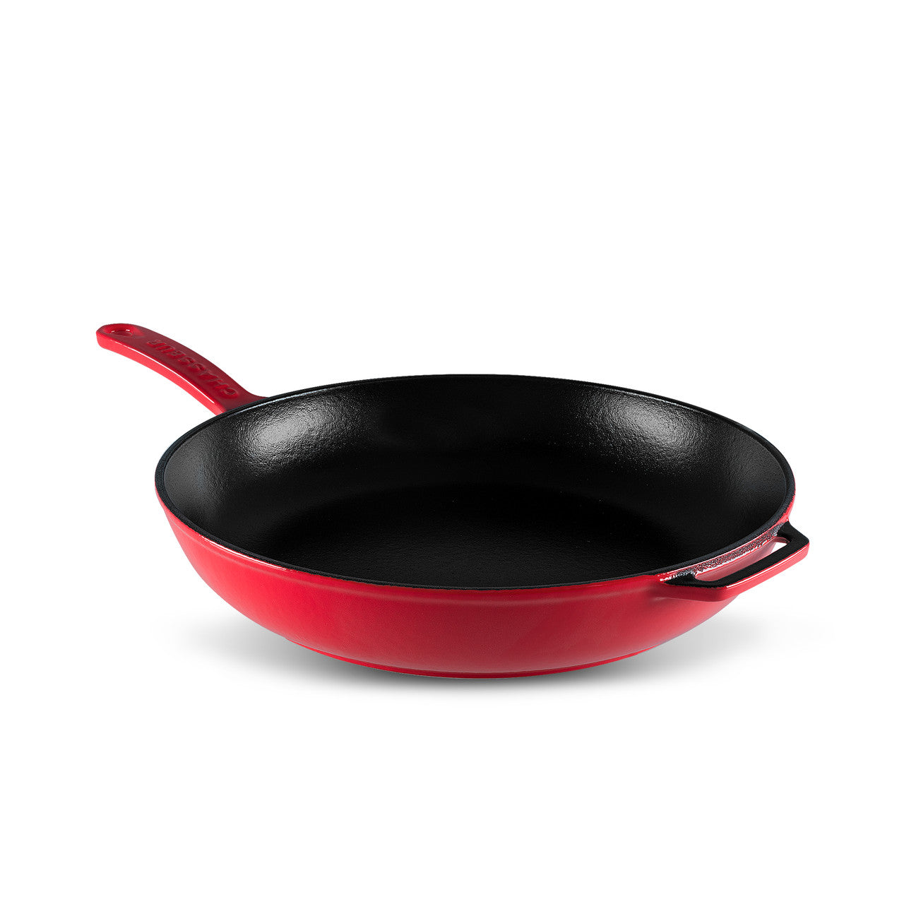 Chasseur Fry Pan with Cast Handle 28cm  Federation Red